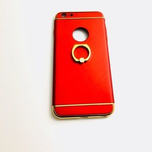 Red/Gold iPhone 8 Plus protective case